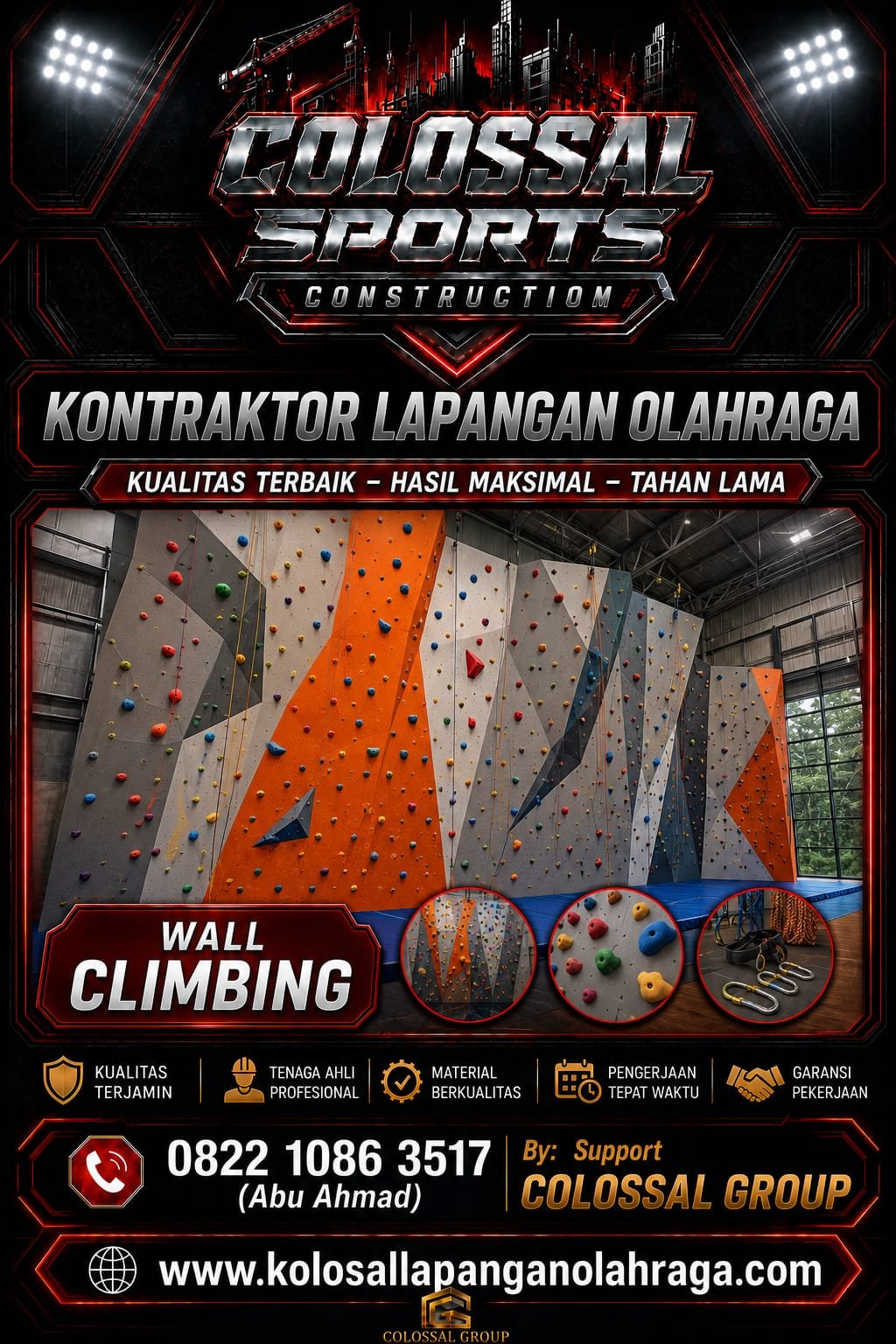 Konstruksi Lapangan Olahraga